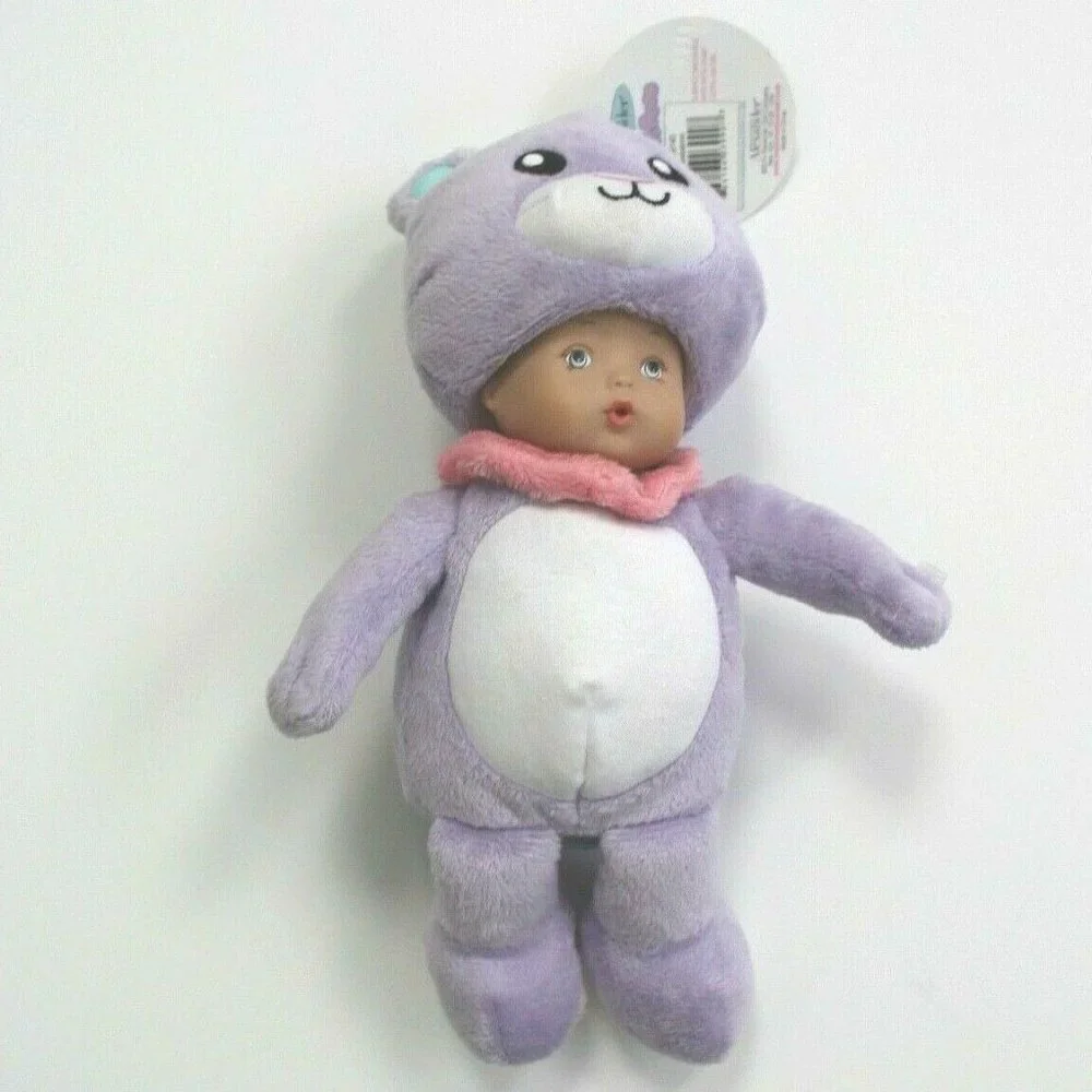 Madame Alexander Purple Bear PeekABoo's Baby Doll Stuffed Toys 9 inches